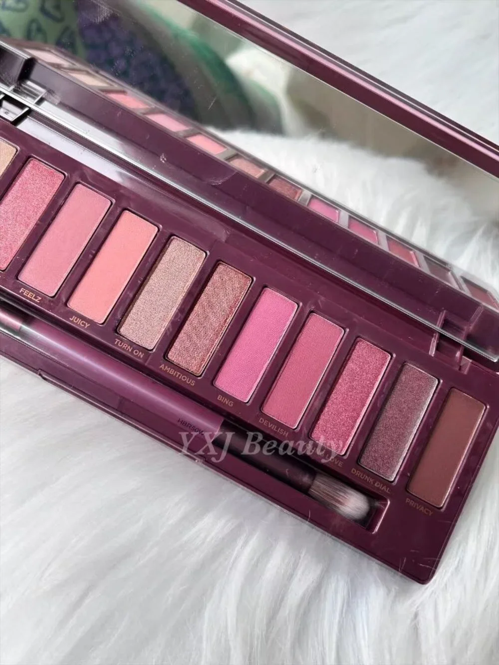 New Urban Decay Naked Cherry Palette with Brush~Full Size~Limited Edition